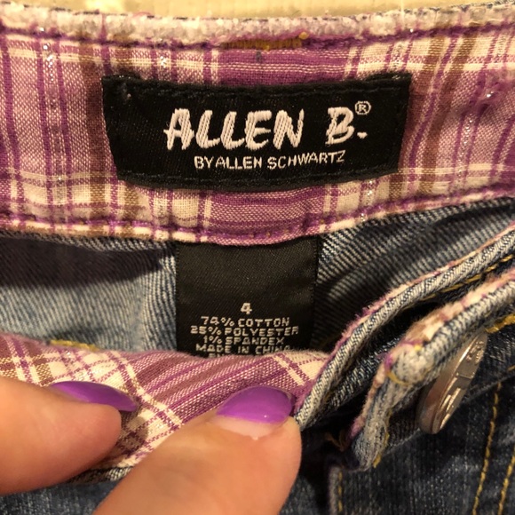 EUC Allen B. by Allen Schwartz  Jeans. - Picture 2 of 4